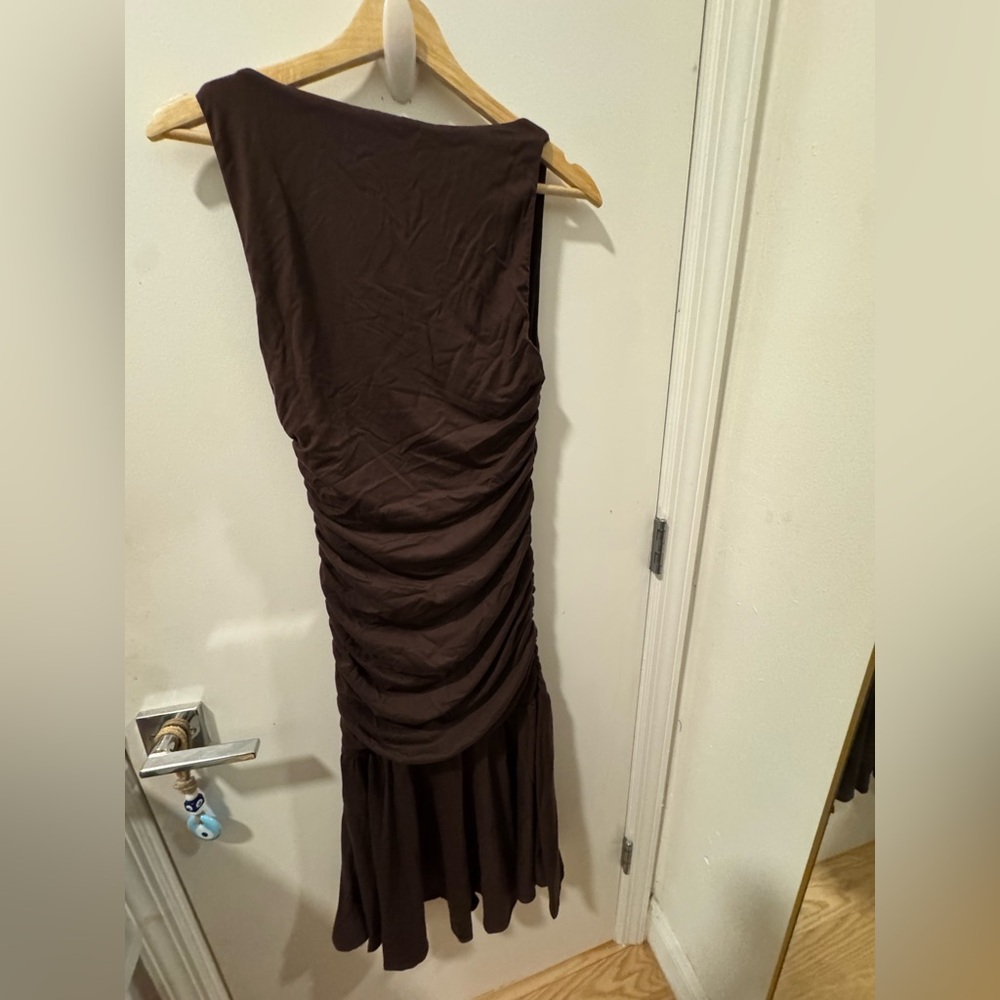 NWT reformation Kayla knit dress in mole - size s - Picture 6 of 6